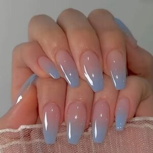 24 Pieces Fake Press On Nails